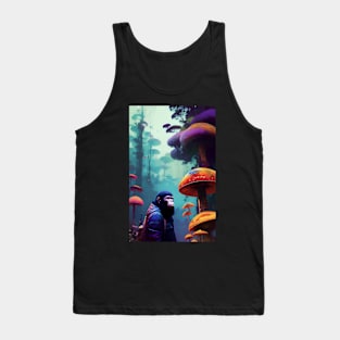 Abstract Another World Ape Tank Top